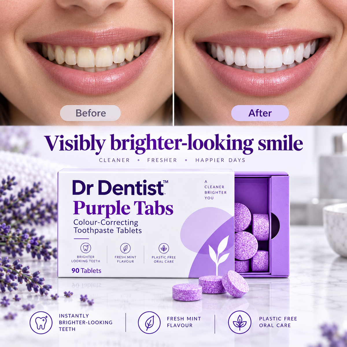 Dr Dentist™ Purple Tabs